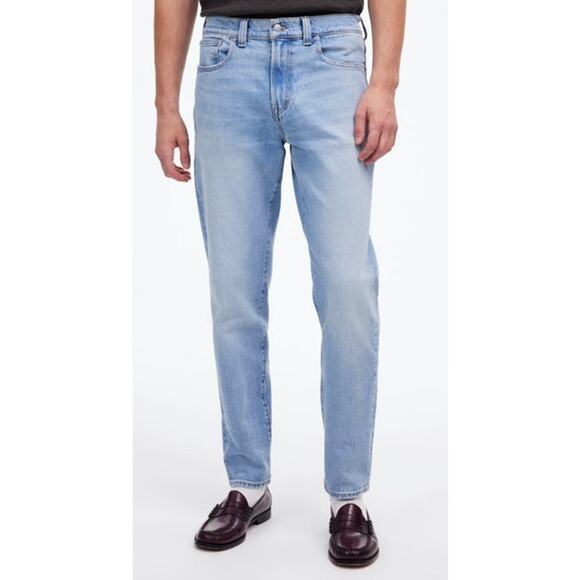 Madewell Relaxed Taper Lockhart Wash Jeans 30X30 NWT - Picture 1 of 10